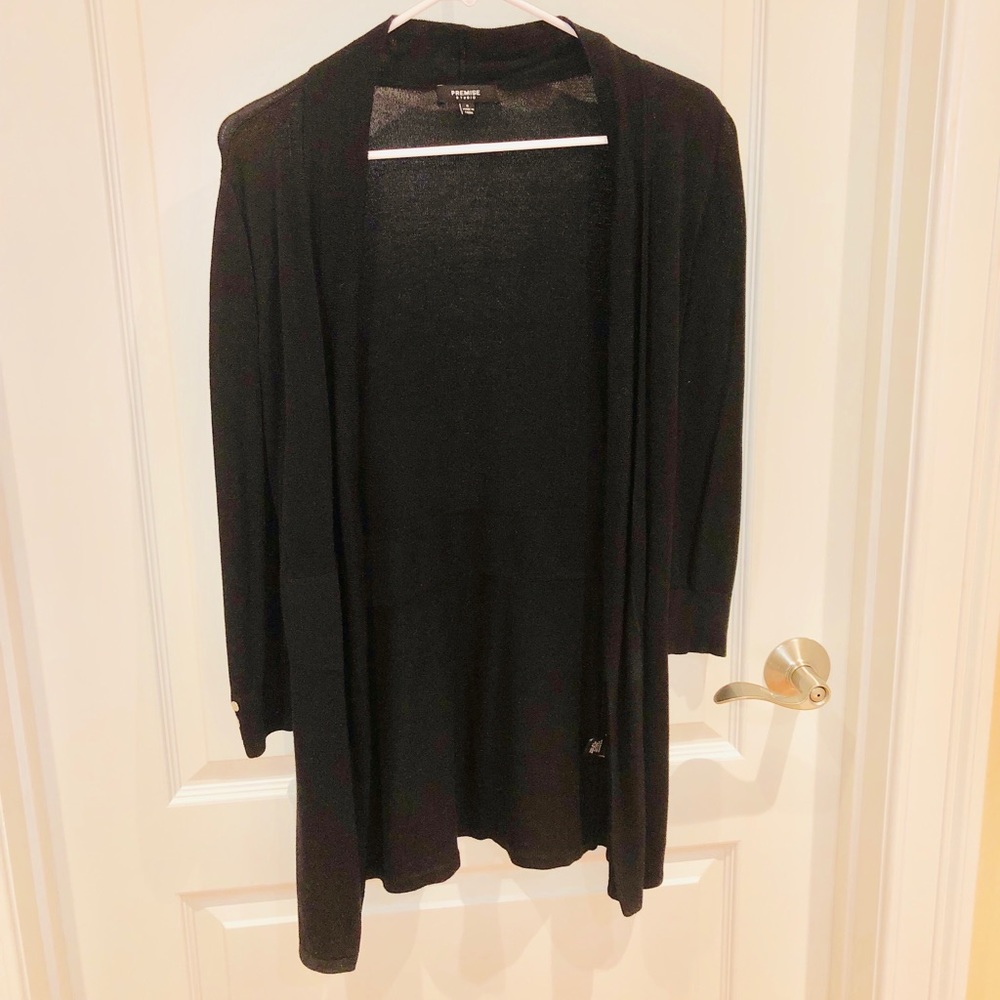 PREMISE Studio open cardigan sweater size S NWOT